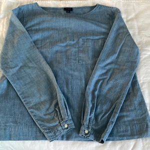 J Crew jean top